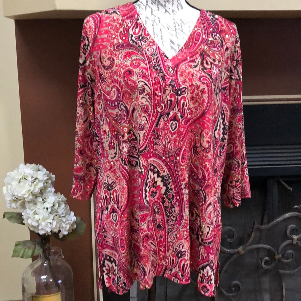 I.N.C. Paisley Pattern Tunic